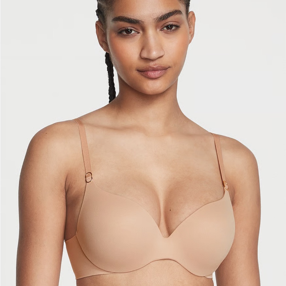 Victoria's Secret Incredible by VS Lined Demi Bra 32DD